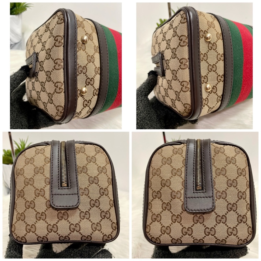 Monogram Vintage Web Small Boston - Picture 7 of 16